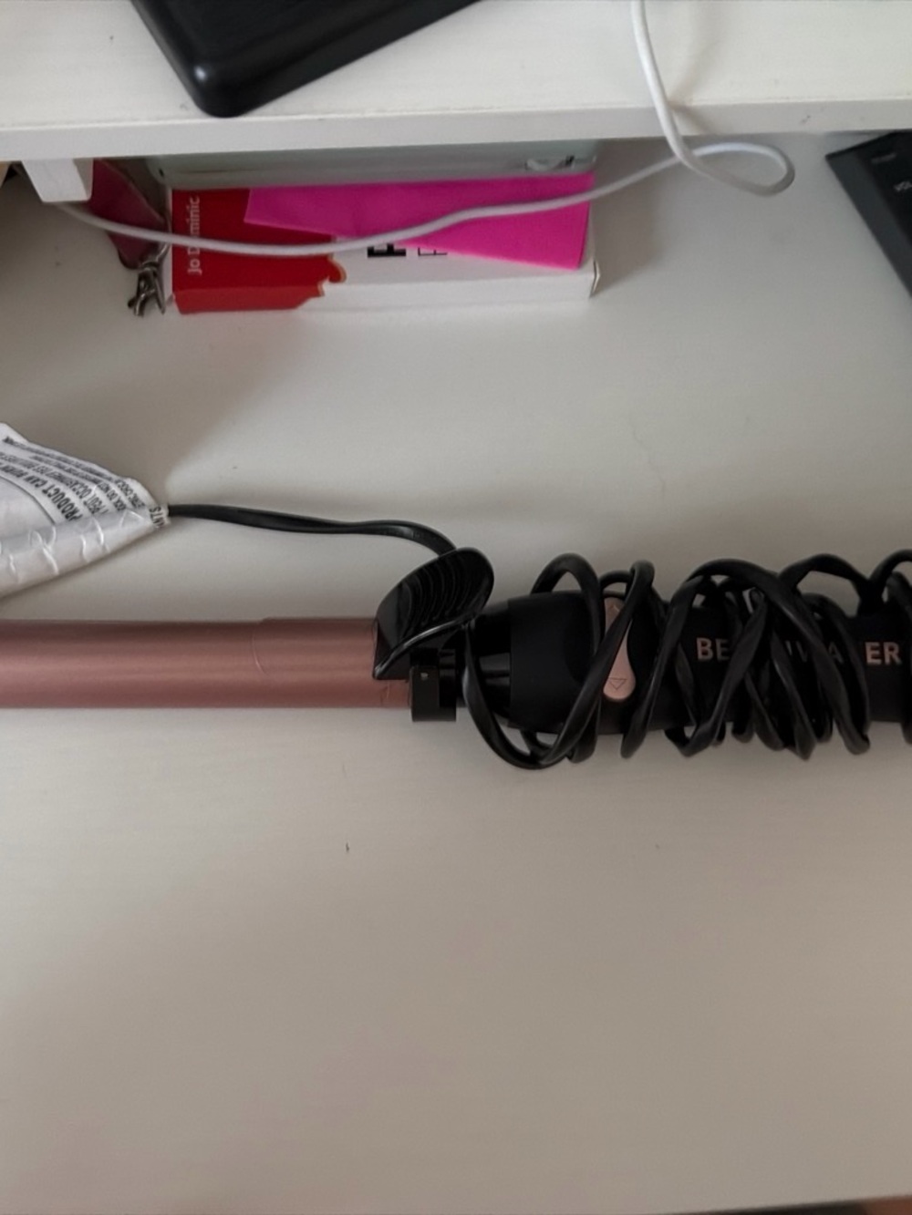 The Beachwaver Co. Rose Gold and Black Curling Iron